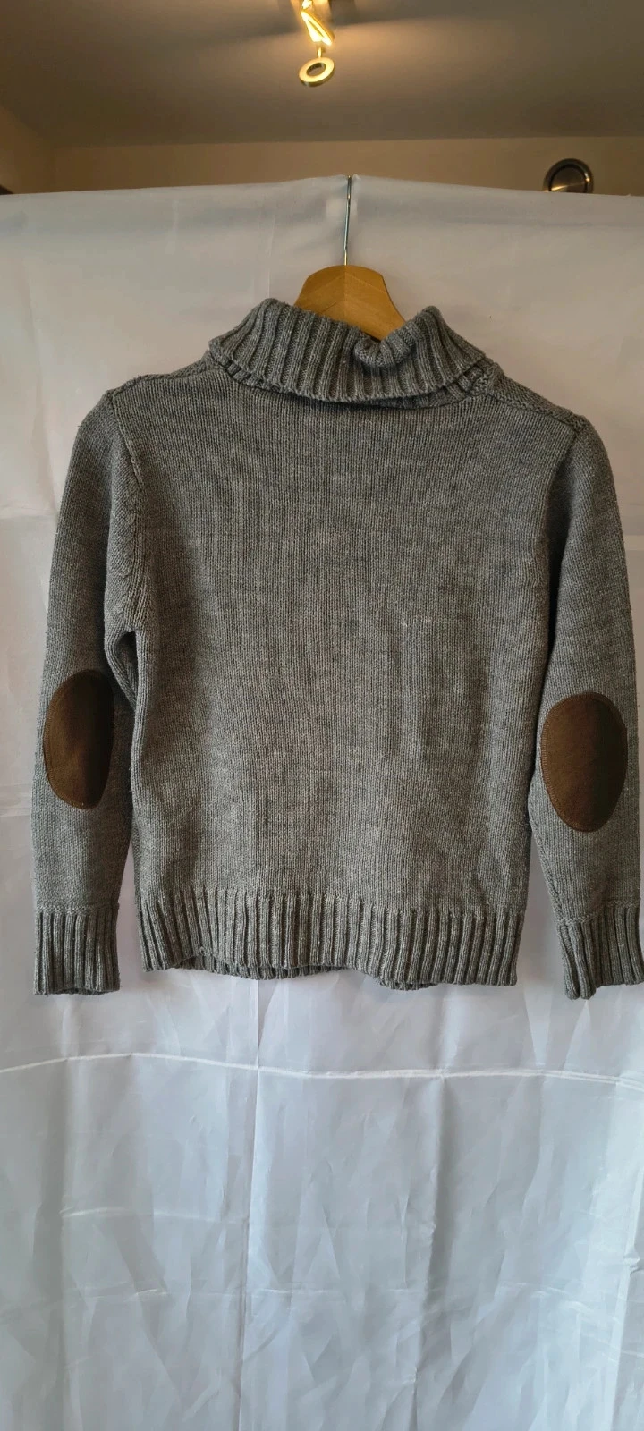 Knot So Bad suéter gris con cuello - talla 140 - cálido jersey de punto |#283 – photo 3